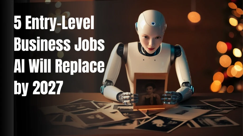 5 Entry-Level Business Jobs AI Will Replace by 2027